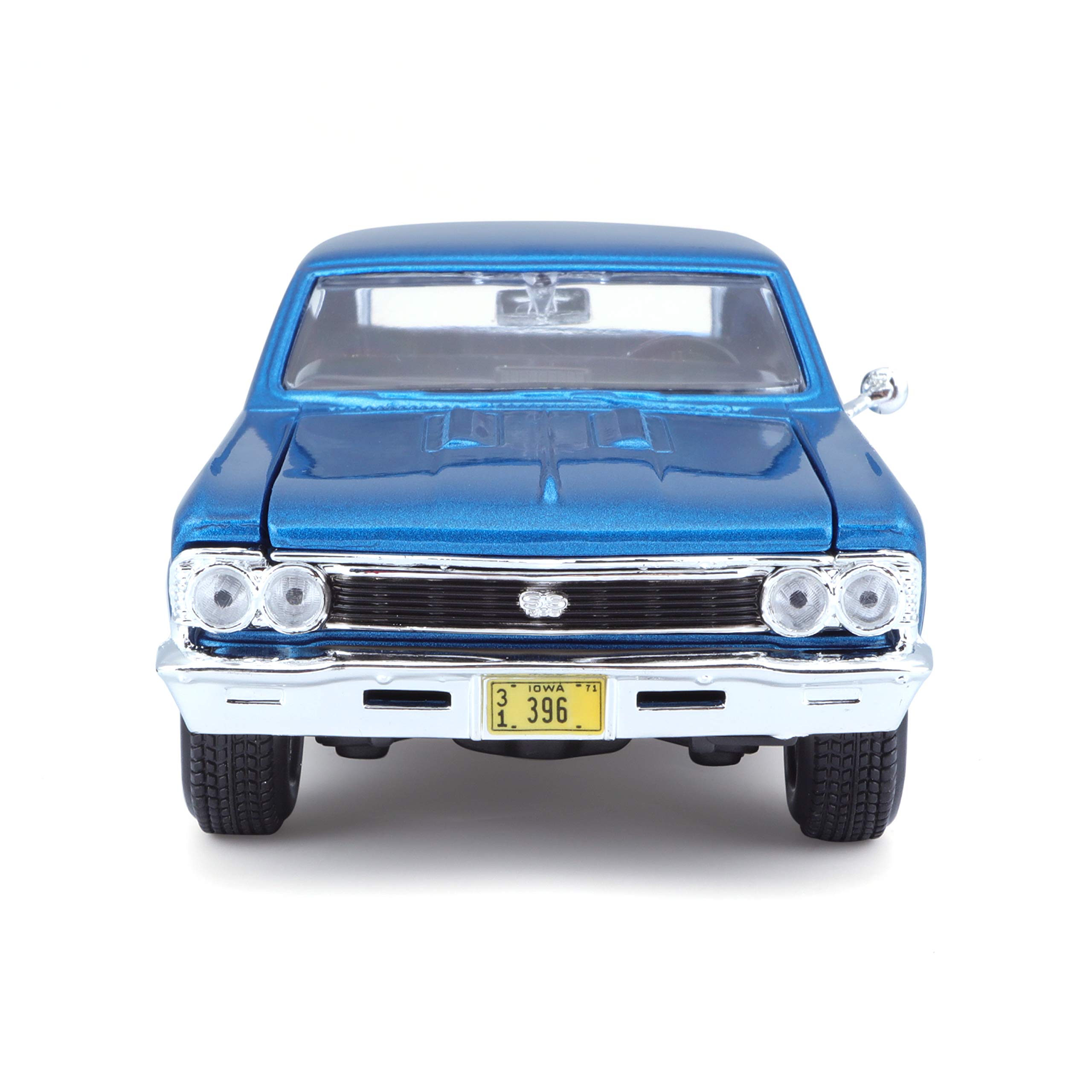 Foto 6 pulgar | Coche Maisto 1966 Chevy Chevelle Ss 396 a Escala 1:24 - Venta Internacional