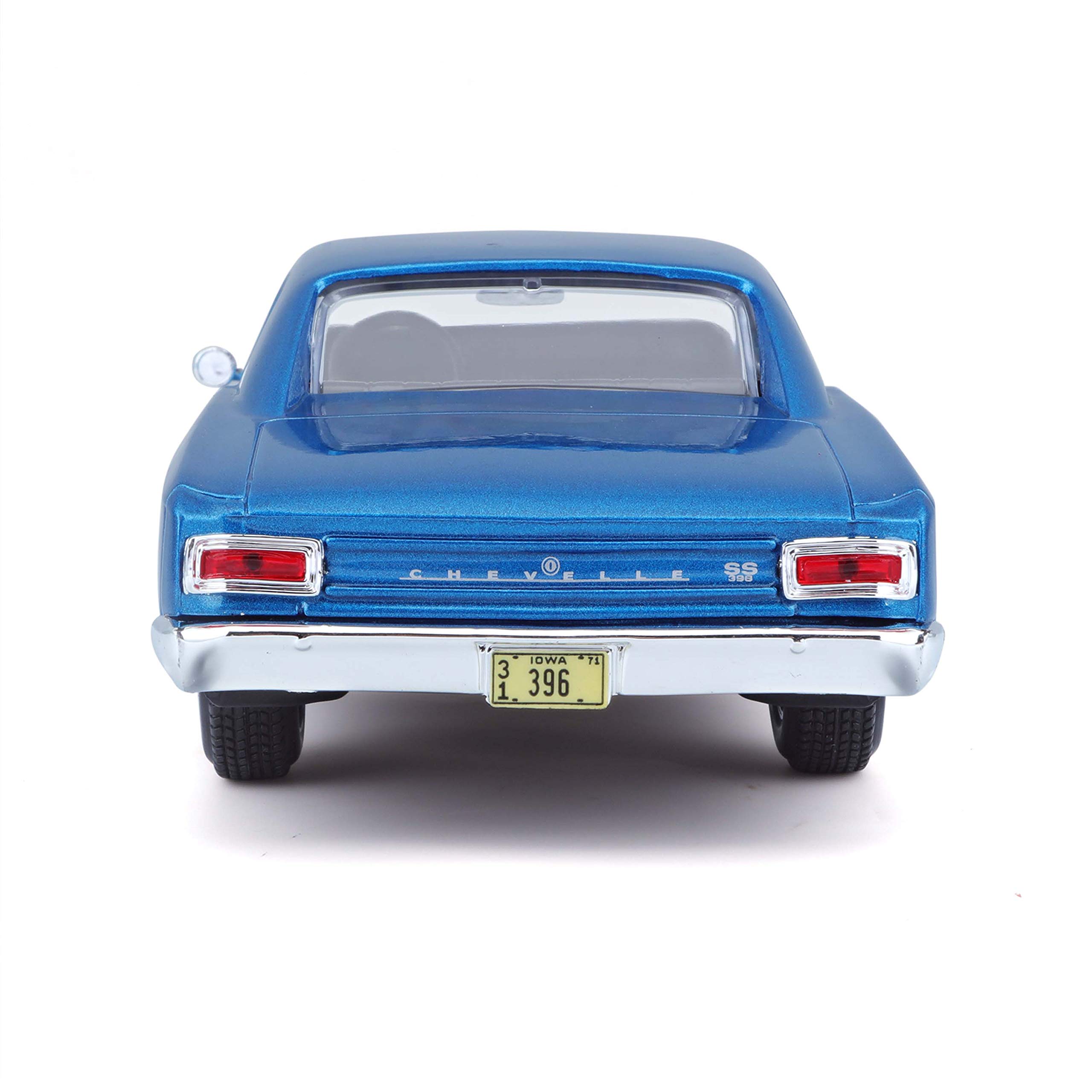 Foto 7 pulgar | Coche Maisto 1966 Chevy Chevelle Ss 396 a Escala 1:24 - Venta Internacional