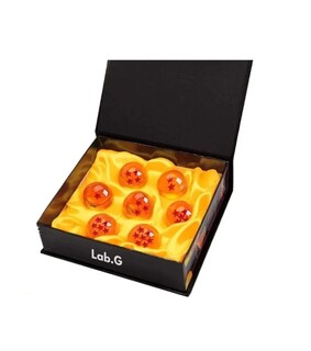 Foto 1 | Esferas Del Dragón Caja De 7 Esferas De Dragon Ball Z Lab.g Amarillo