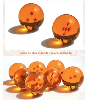 Foto 3 | Esferas Del Dragón Caja De 7 Esferas De Dragon Ball Z Lab.g Amarillo
