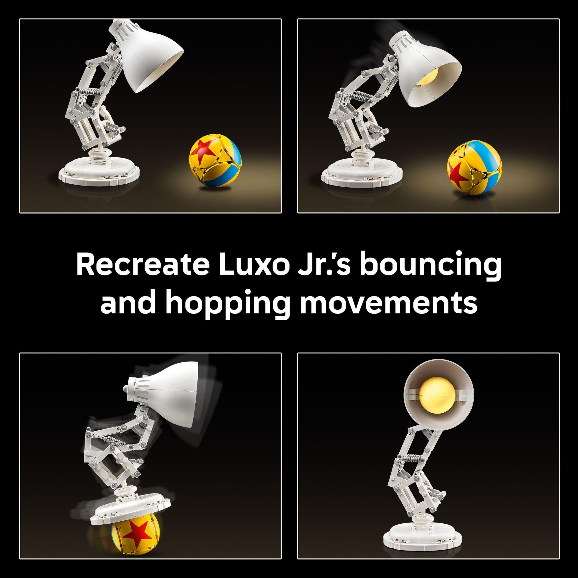 Foto 5 pulgar | Set De Construcción Lego Ideas Disney Pixar Luxo Jr. 21357 - Venta Internacional.
