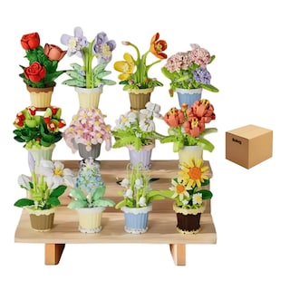 Foto 1 | Juguetes Bloques Flores 12pz Belug Multicolor