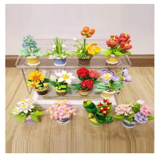 Foto 2 | Juguetes Bloques Flores 12pz Belug Multicolor