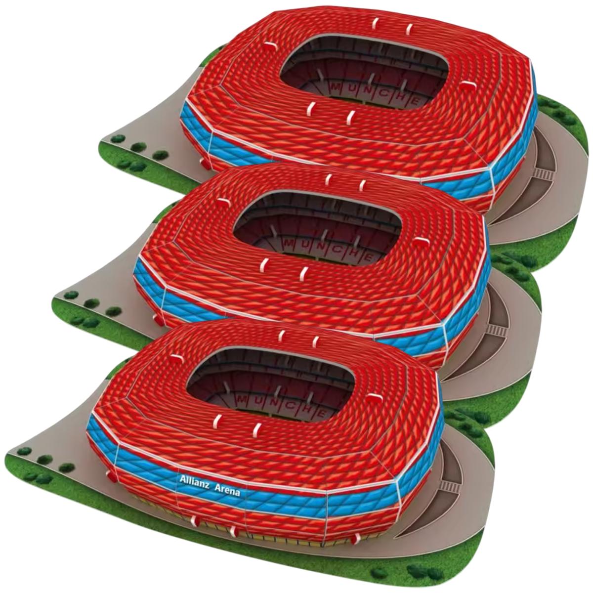 Foto 2 pulgar | Rompecabezas 3d Estadio Alemán Ventdepot Mxaiz-003 3 Piezas Multicolor