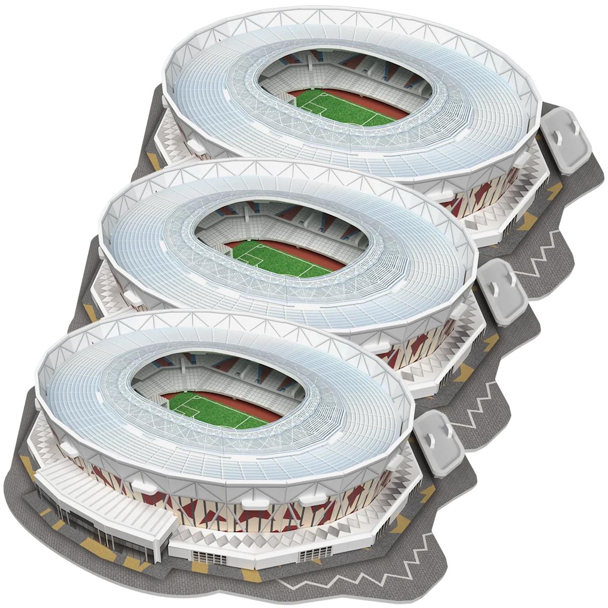 Foto 2 pulgar | Campo De Futbol Decorativo Ventdepot Mxloi-003 3 Piezas Multicolor