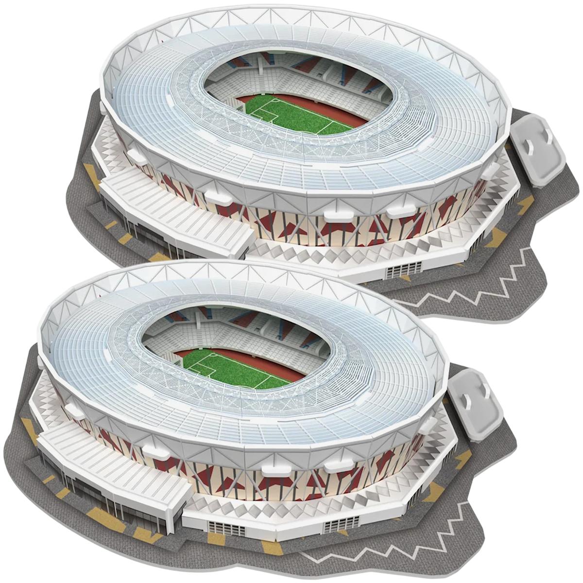 Foto 1 | Rompecabezas 3d Estadio De Soccer Ventdepot Mxloi-002 2 Piezas Multicolor