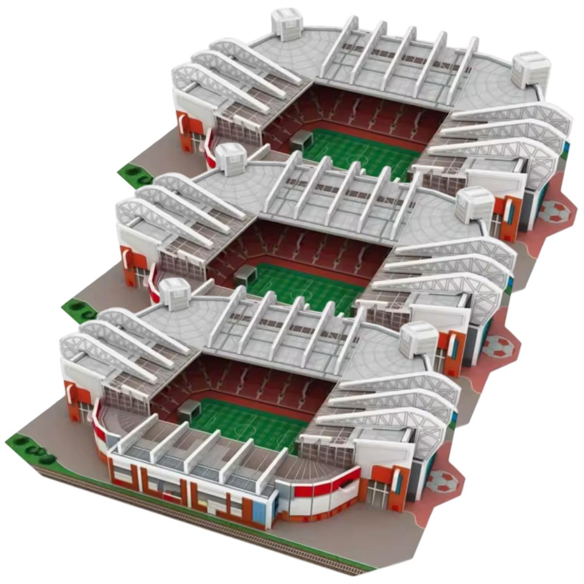 Foto 1 | Estadio De Fútbol Para Armar Ventdepot Mxodt-003 3 Piezas Multicolor