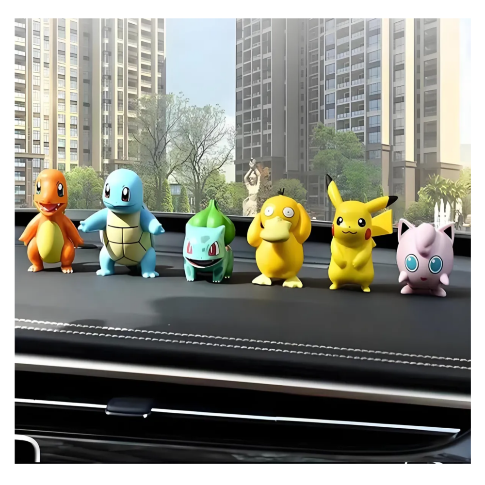 Foto 5 pulgar | Muñecos De Pokémo 6pz Pikachu Lab.g Colores