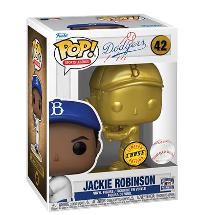 Foto 3 | ¡funko Pop! Jackie Robinson #42 De Los Brooklyn Dodgers De Brooklyn  Leyendas De La Mlb - Venta Internacional.