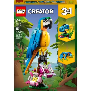Foto 2 | Set Lego Creator 3 En 1 Perico Exótico 253 Piezas Color Multicolor Para Niños Desde 7 Años