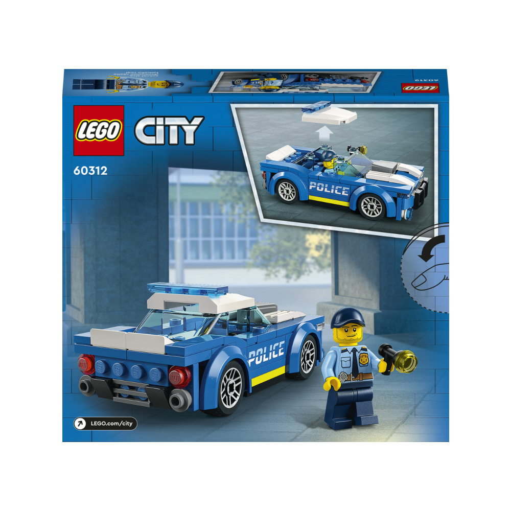 Foto 3 pulgar | Set Lego City Auto De Policía 60312 94 Piezas Color Azul Con Minifigura Para Niños Desde 5 Años