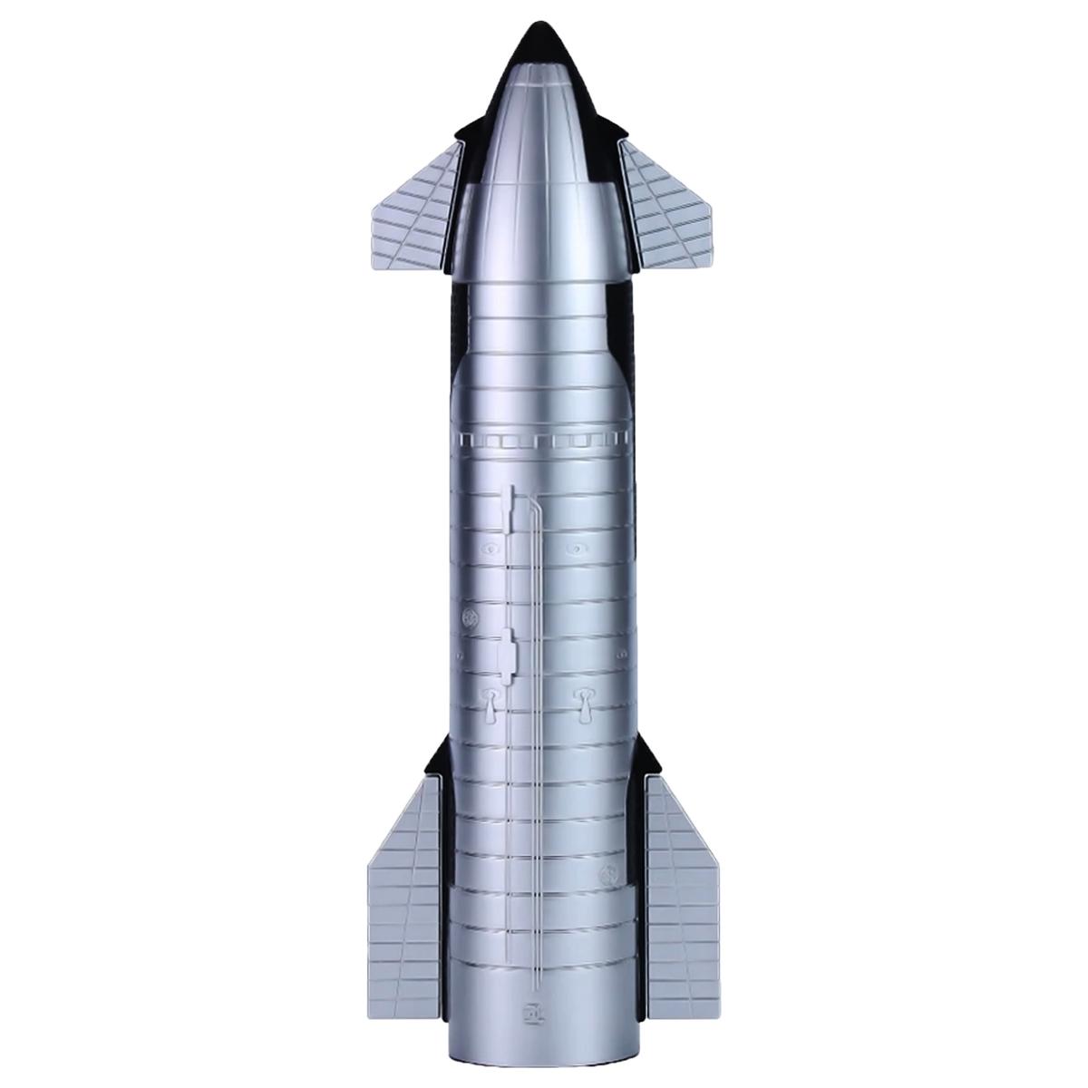 Foto 2 pulgar | Nave Starship  Mxeoz-001  1pza  1:144  Starshipsilver L  11x34xø6 Cm  Plástico  Plata