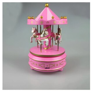 Foto 3 | Caja De Música Carrusel De Fantasía Lab.g Color Rosa