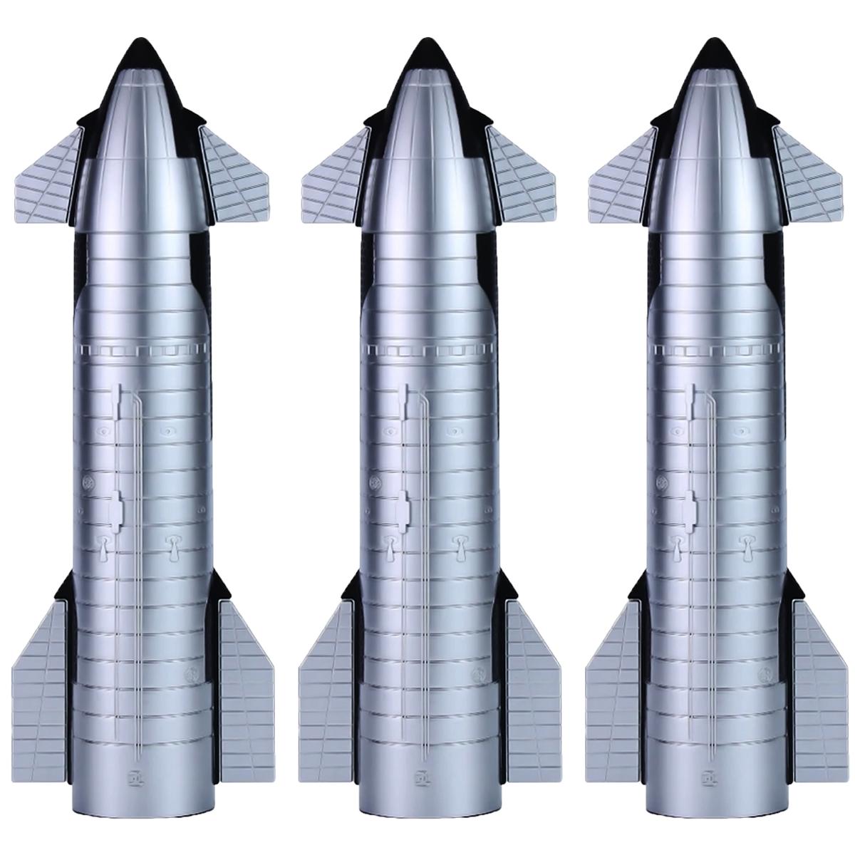 Foto 3 pulgar | Nave Del Espacio Aerospacedepot  Mxeoz003  3 Piezas  Plata