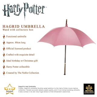 Foto 3 | Varita Paraguas The Noble Collection Harry Potter Rubeus Hagrid - Venta Internacional.