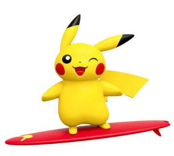 Foto 1 | Juguete Sanmu Pokémon Pikachu Surfing Cute - Venta Internacional
