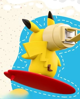 Foto 5 | Juguete Sanmu Pokémon Pikachu Surfing Cute - Venta Internacional