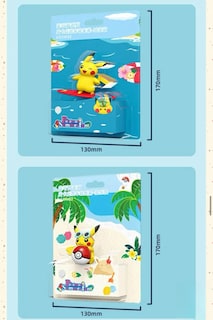 Foto 7 | Juguete Sanmu Pokémon Pikachu Surfing Cute - Venta Internacional