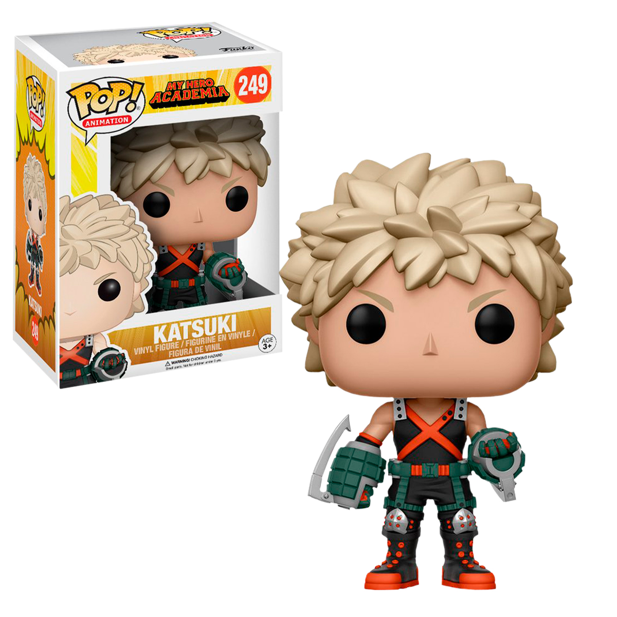 Foto 4 pulgar | Funko Pop Katsuki - My Hero Academia