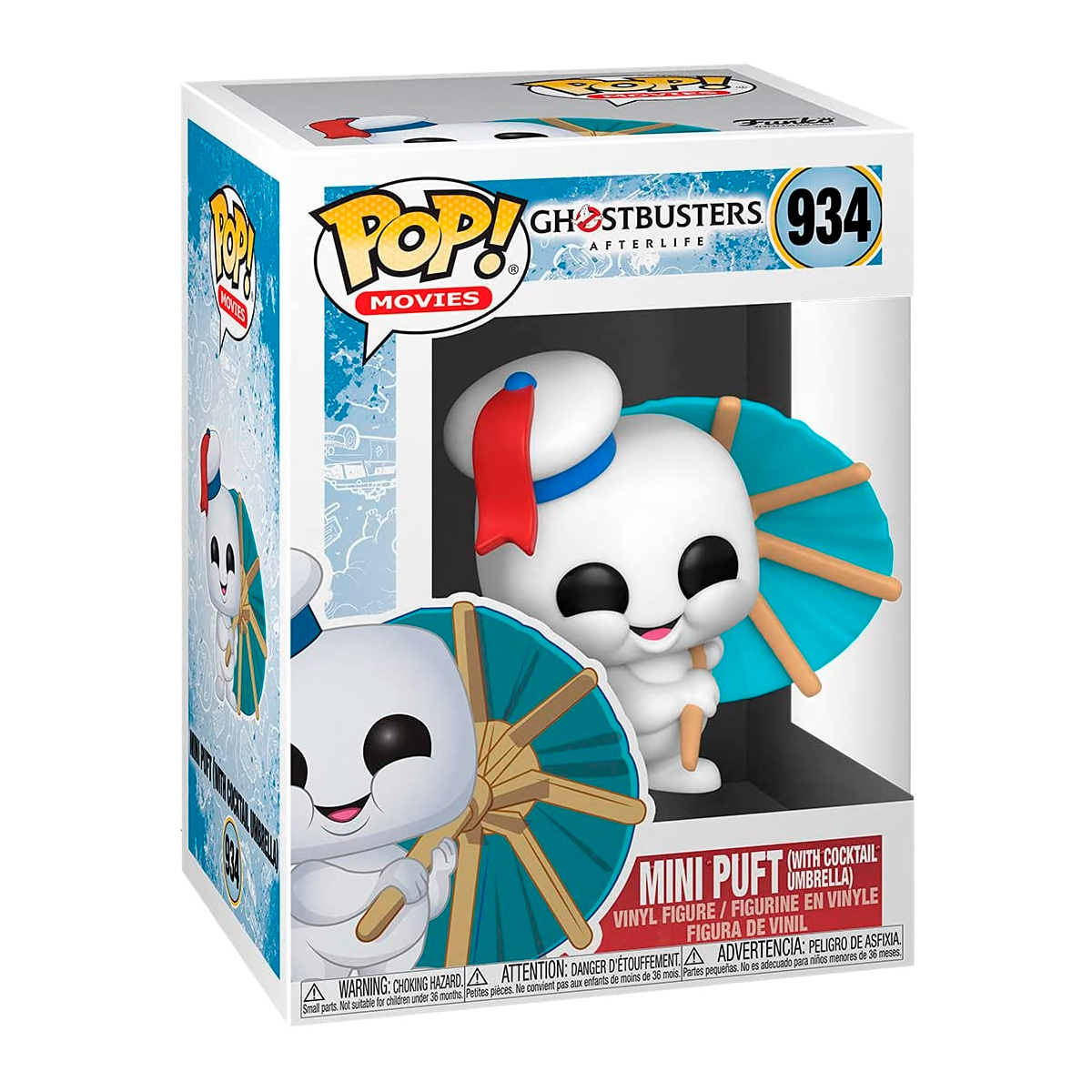 Figura Funko Pop Cazafantasmas 3 Puft con Sombrilla 934