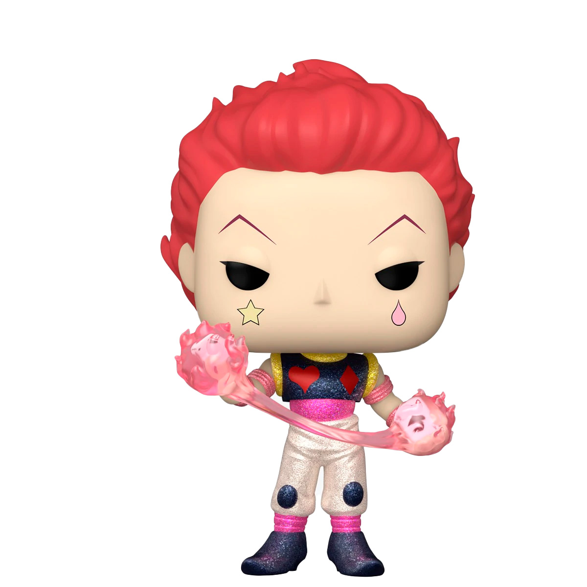 Foto 3 pulgar | Funko Pop Hisoka 652 Diamond Glitter Hunter X Hunter Anime