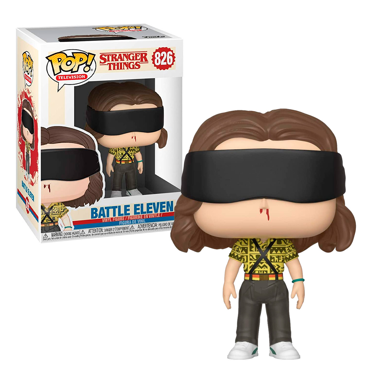 Foto 2 pulgar | Funko Pop Television Stranger Things Battle Eleven 826