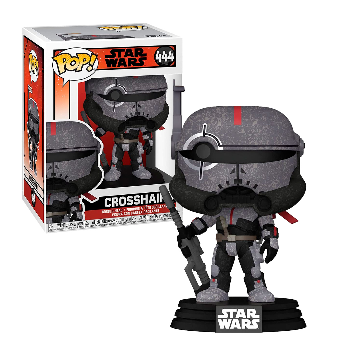 Foto 2 pulgar | Funko Pop Star Wars The Bad Batch Coleccion Original Crosshair  444  Fuerza Clon 99