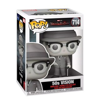 Foto 3 | Funko Pop Marvel Wandavision Visión 50s color Blanco y Negro 714