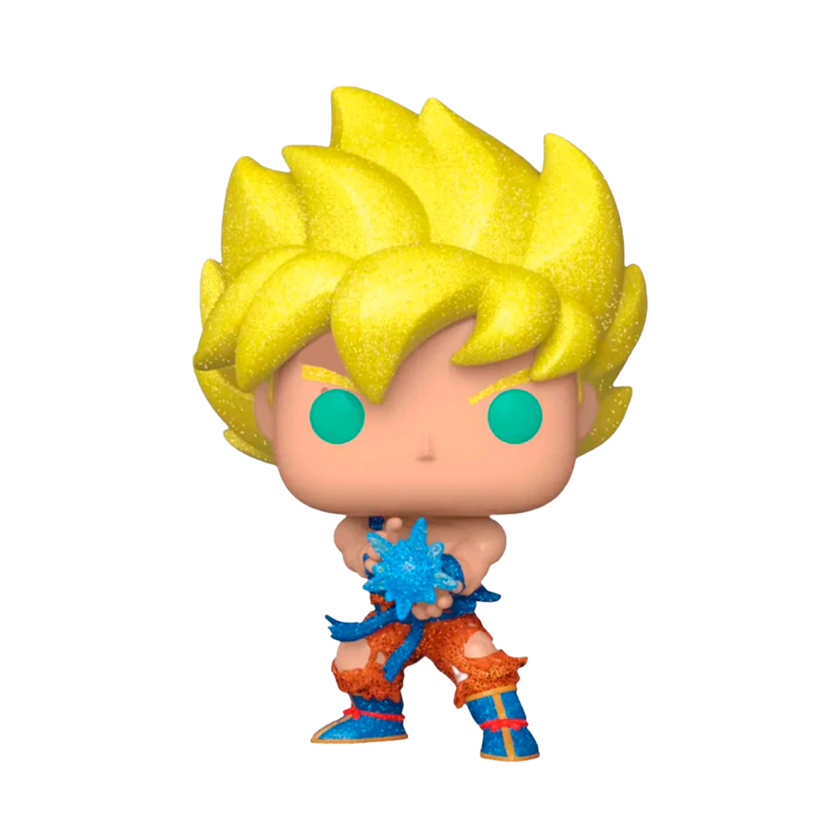 Foto 3 pulgar | Figura Funko Pop Animation Dragon Ball Z  Super Saiyan Goku With Kamehameha Diamon 948