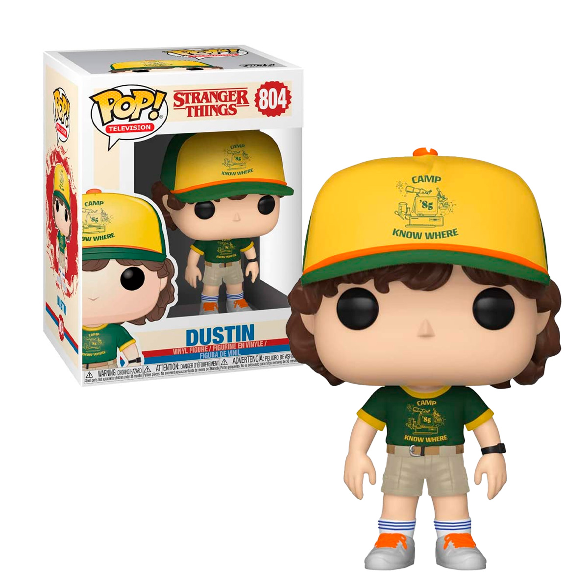 Foto 2 pulgar | Funko Pop Televisión Stranger Things Dustin At Camp 804