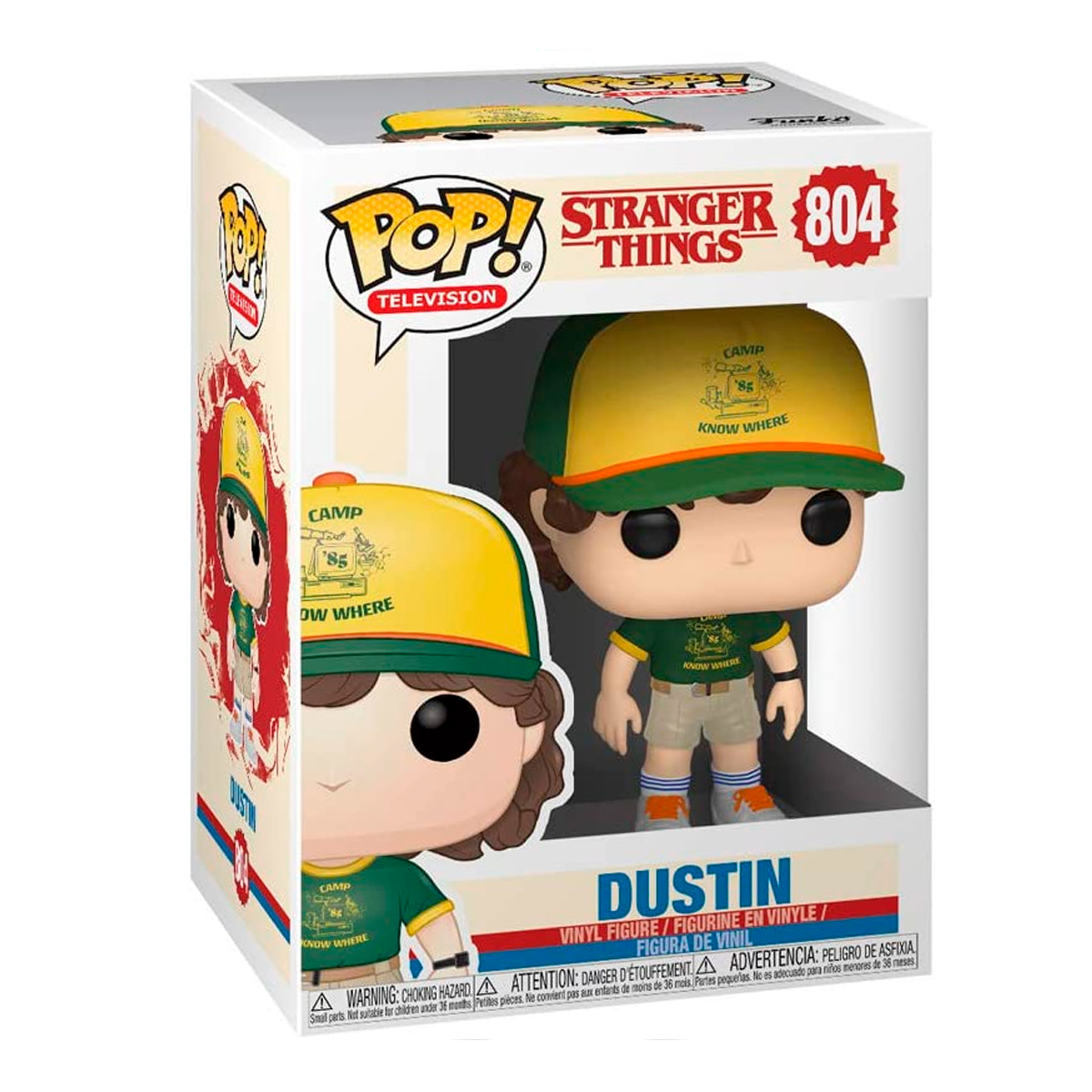 Foto 4 pulgar | Funko Pop Televisión Stranger Things Dustin At Camp 804