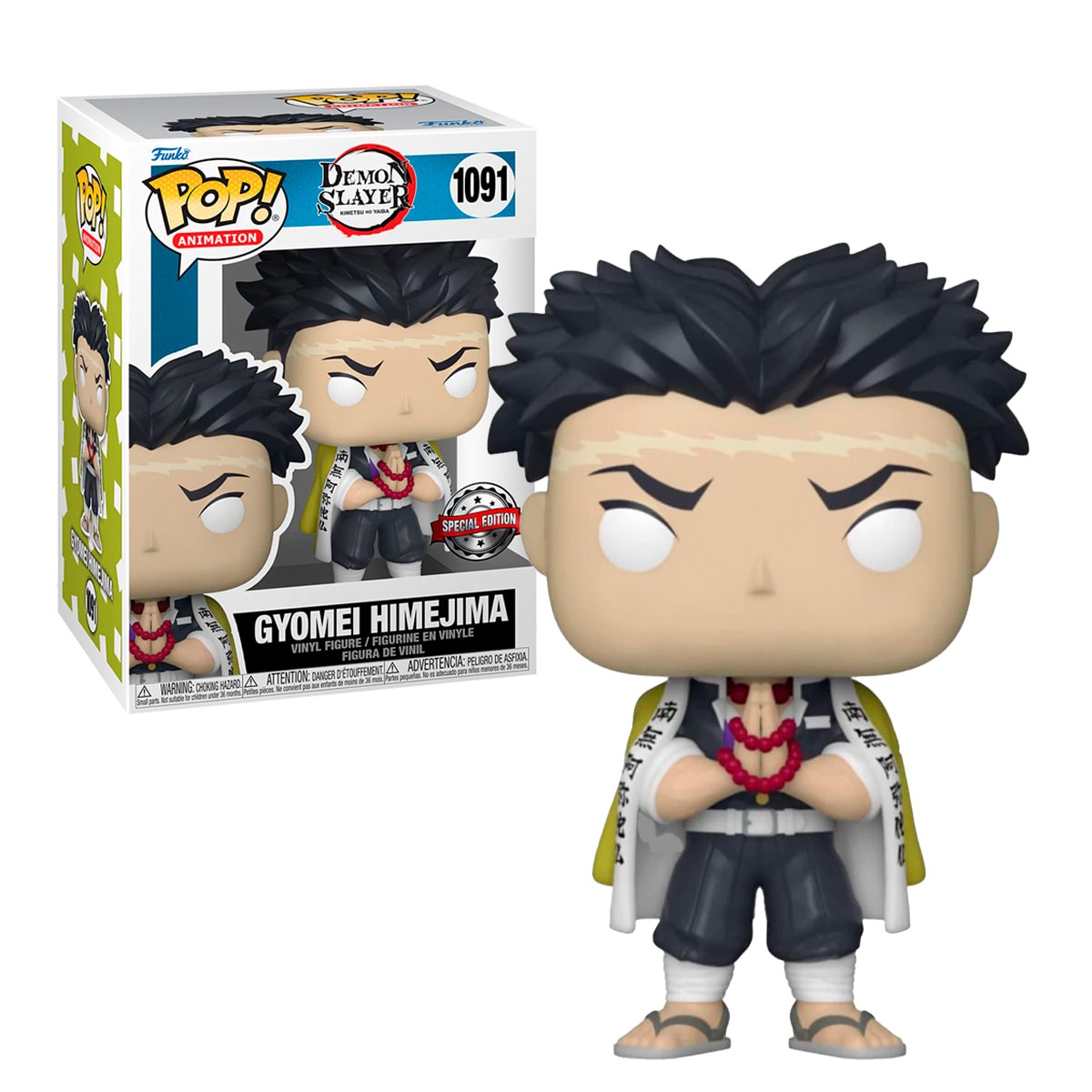 Figura Funko Pop Gyomei Himejima 1091 Demon Slayer Anime $480