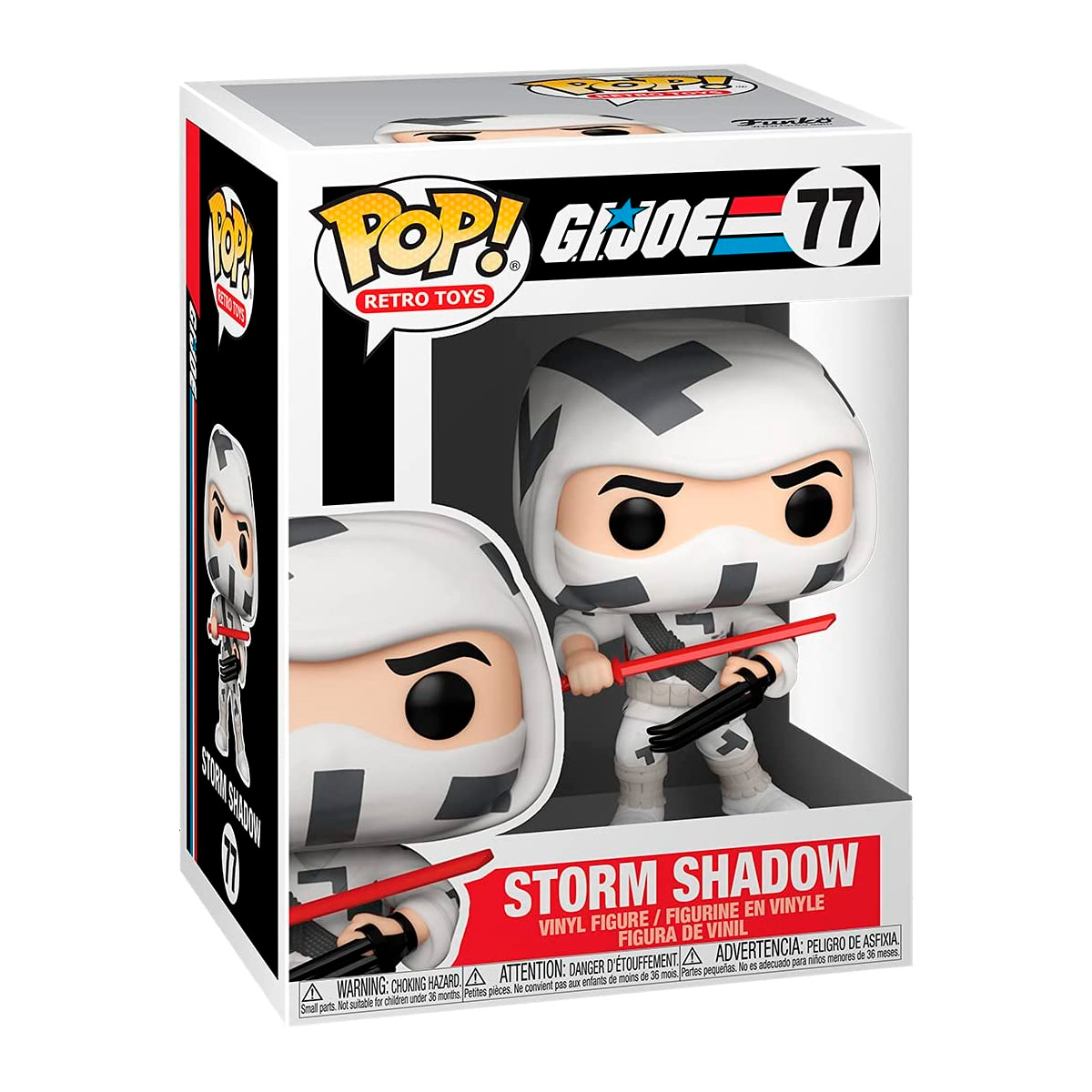 Foto 4 pulgar | Funko Pop! Storm Shadow 77 Gi Joe Original Retro