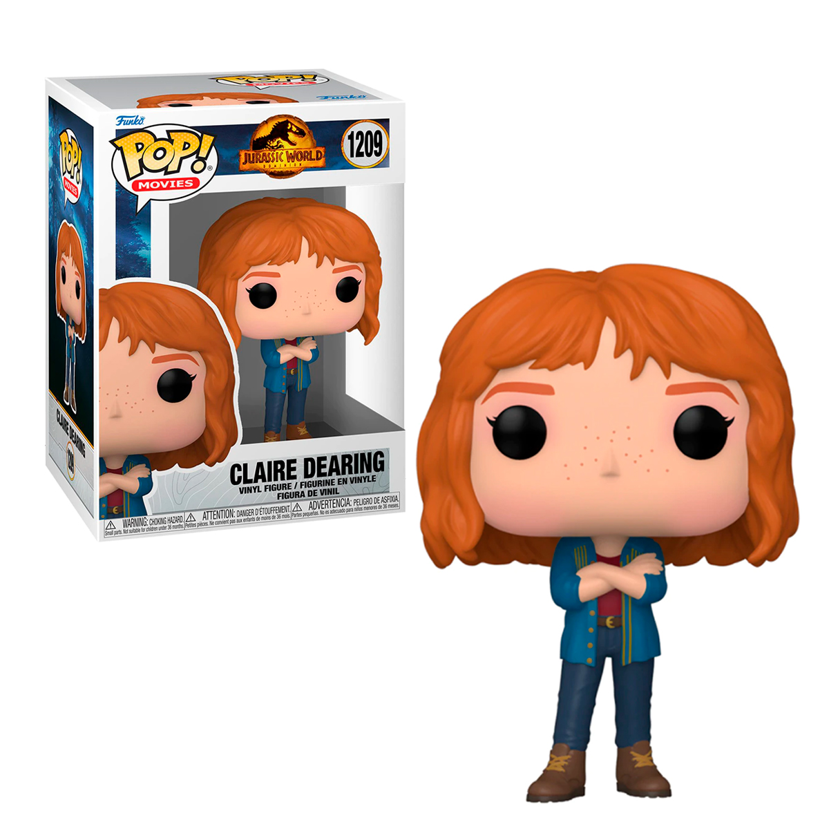 Foto 3 pulgar | Figura Funko Pop Claire Dearing 1209 Jurassic World Dominion