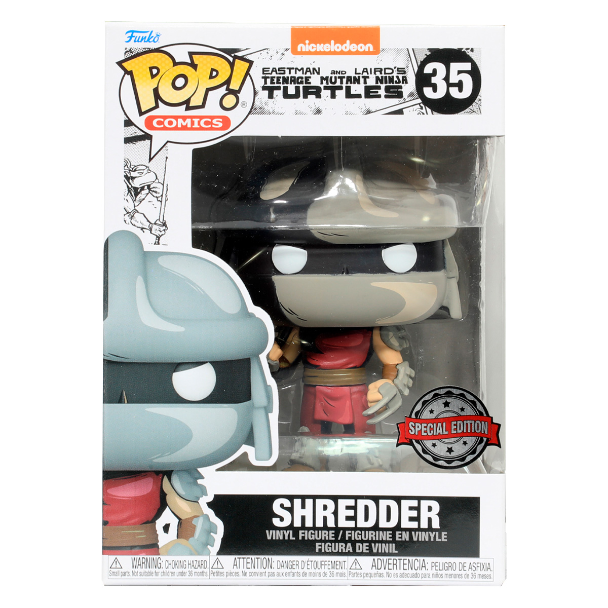 Foto 4 pulgar | Funko Pop! Shredder 35 Tortugas Ninja TMNT Exclusivo