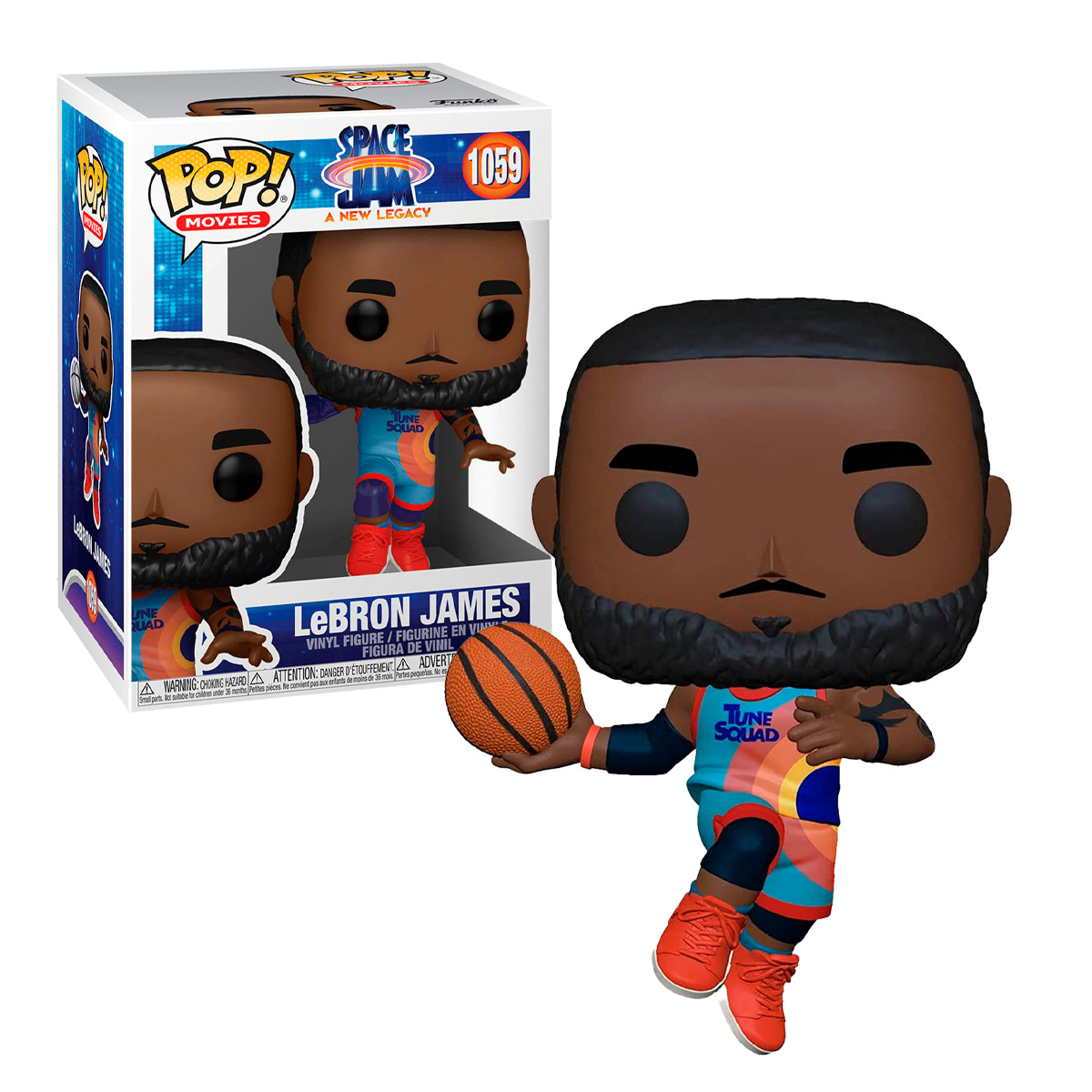 Foto 2 pulgar | Funko Pop Lebron James 1182 Space Jam a New Legacy Nueva Era