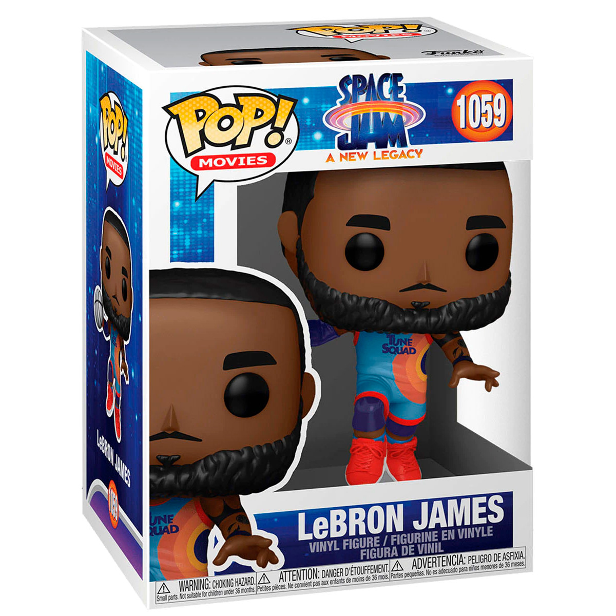 Foto 4 pulgar | Funko Pop Lebron James 1182 Space Jam a New Legacy Nueva Era