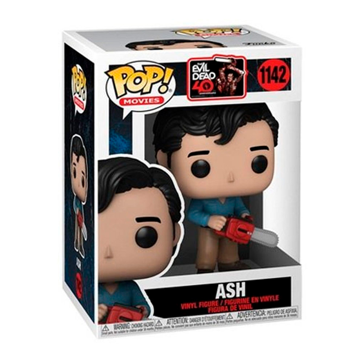 Foto 4 pulgar | Figura Funko Pop Ash 1142 Evil Dead Película Terror