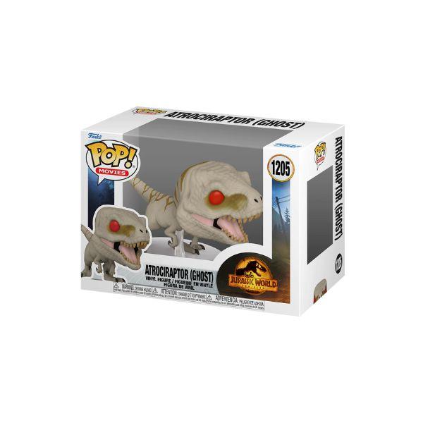 Foto 4 pulgar | Funko Pop Atrociraptor Ghost Movies Jurassic World Dominion