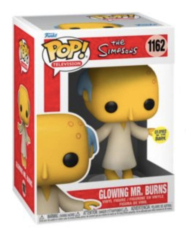 Foto 3 pulgar | Figura Funko Pop de Glowing Mr Burns (PX) Pop Television 1162