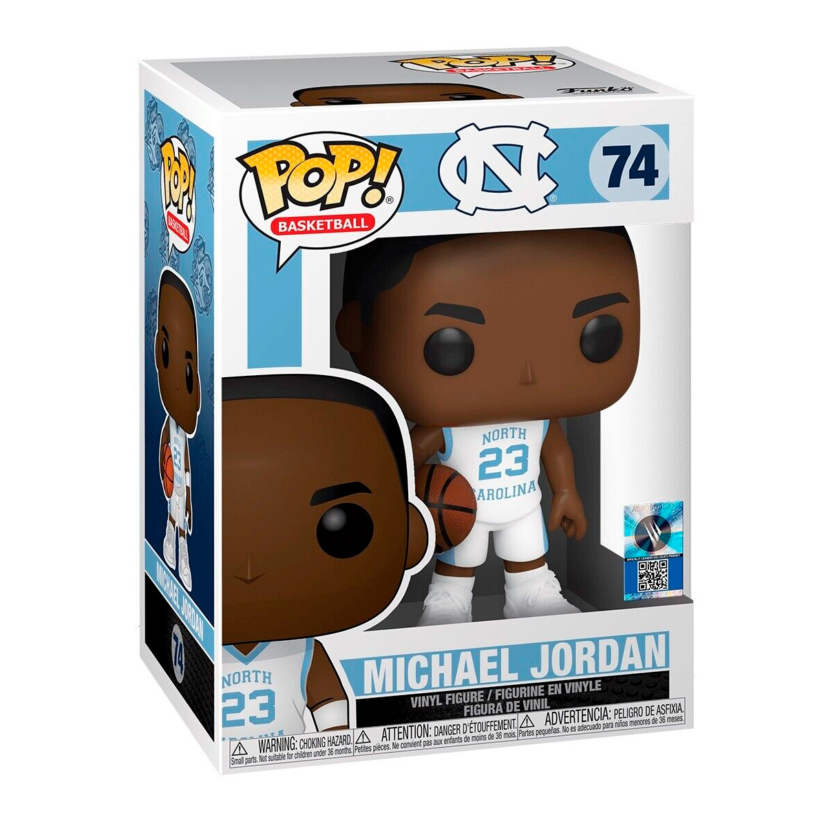Foto 3 pulgar | Figura Funko Pop de Michael Jordan Basketball 74