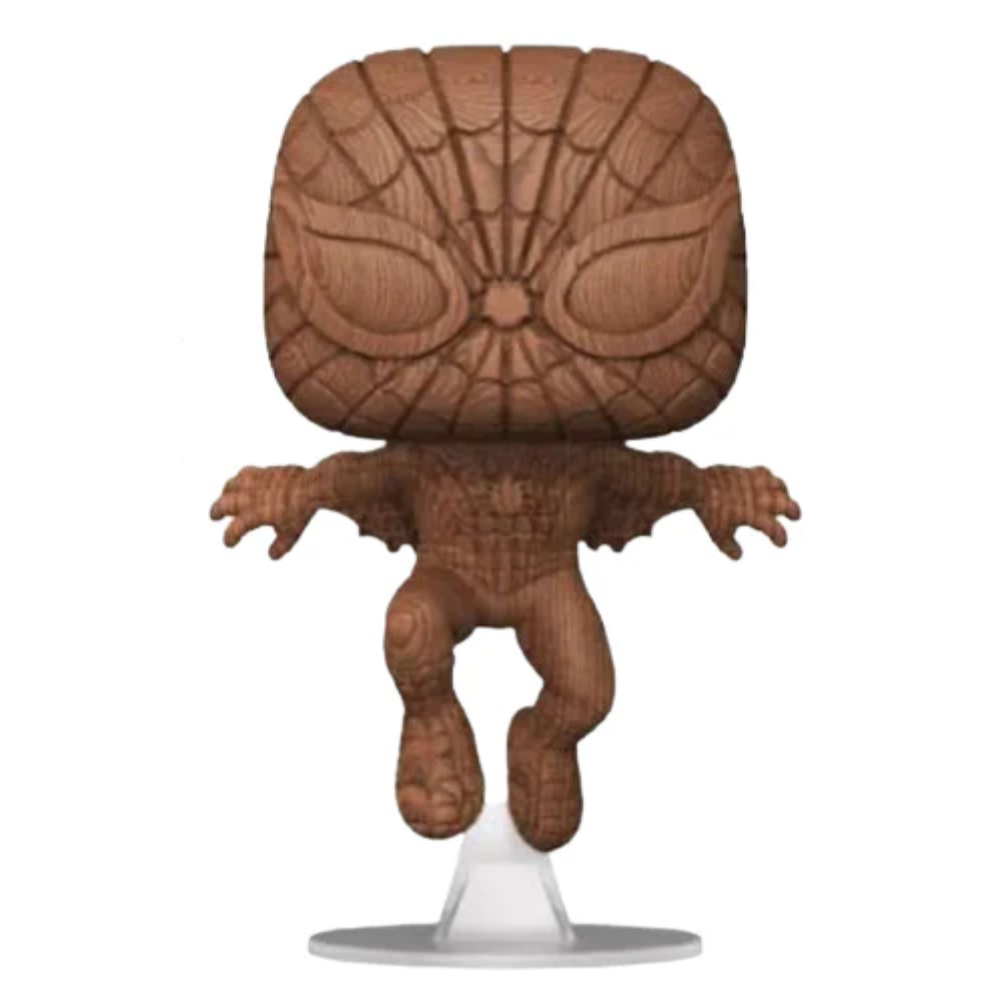 Figura Funko Pop de Spider-Man Wood Deco EE Exclusive 719