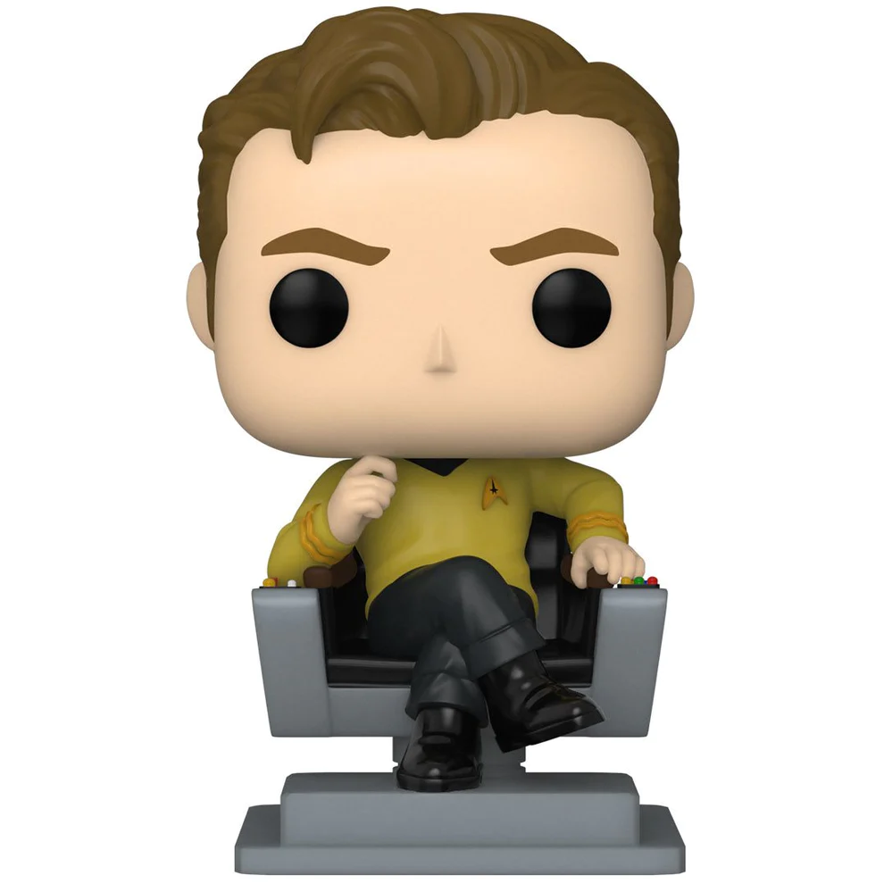 Foto 2 pulgar | Captain Kirk In Chair Funko Pop Television 1136 coleccionable