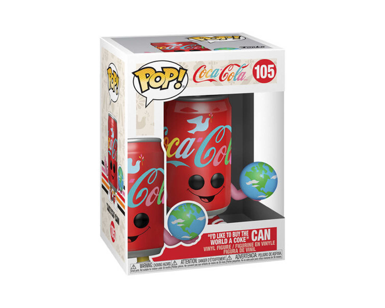 Foto 3 pulgar | I'd Like To Buy The World A Coke Can Funko Pop 105 coleccionable