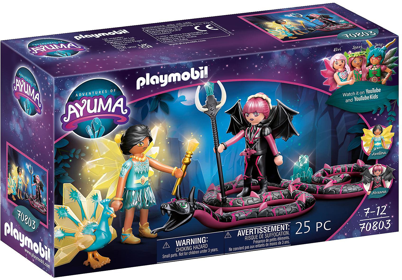 Foto 2 pulgar | Playmobil Adventures Of Ayuma Crystal Fairy And Bat Fairy With Soul Animals-Venta Internacional