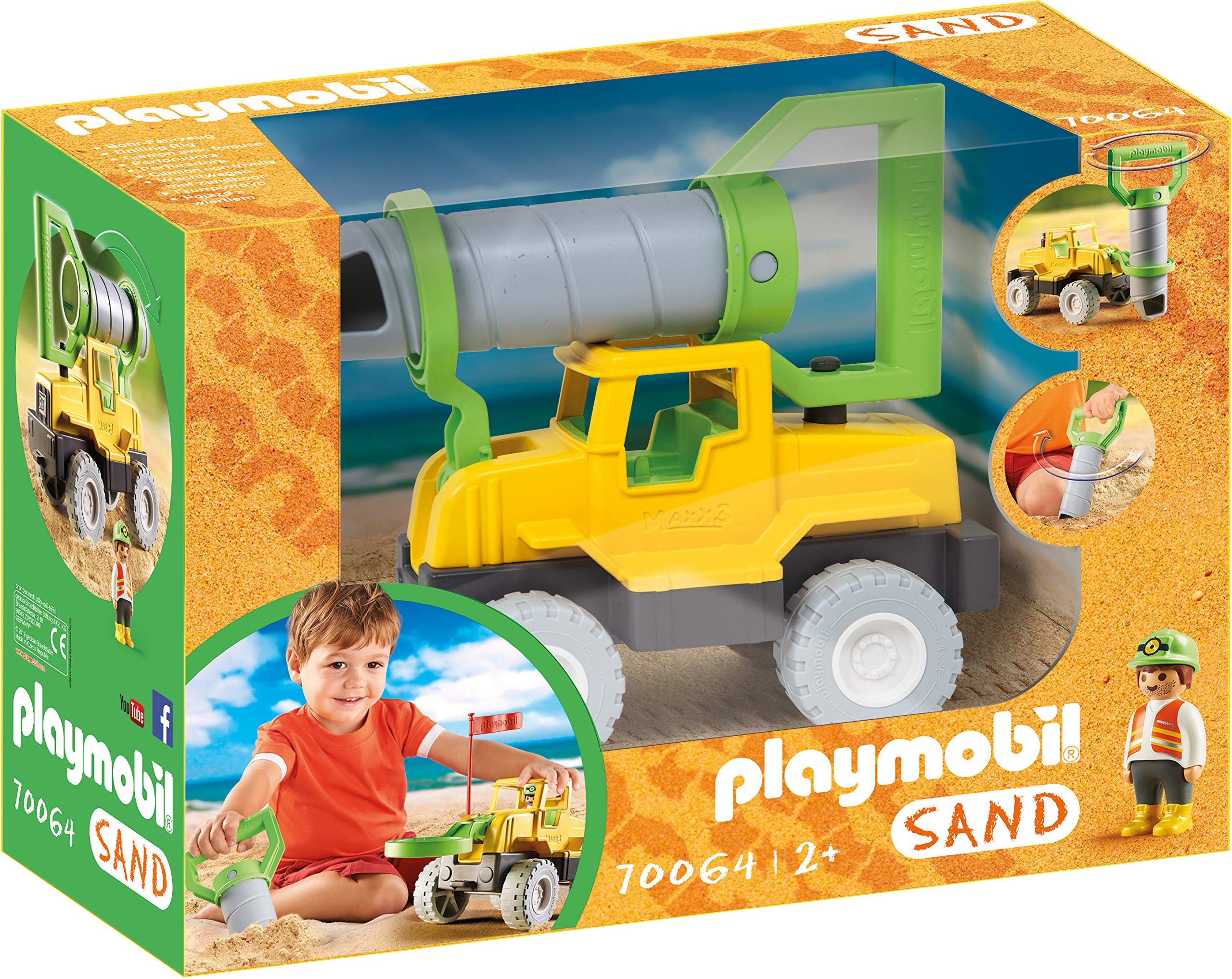 Vehículo de Perforación Playmobil Multicolor Juguetes para la Playa - Venta Internacional $891