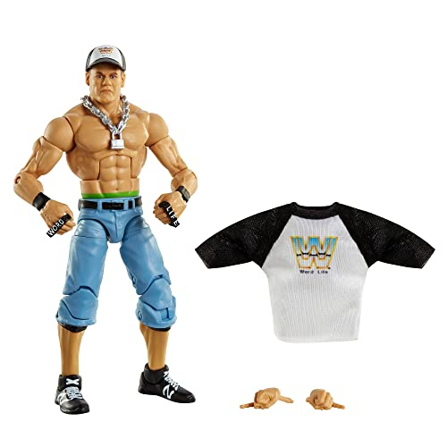 Foto 2 pulgar | Venta Internacional-  Wwe Élite Figura John Cena, Muñeco Articulado De Juguete Con Accesorios (mattel Gvc03)