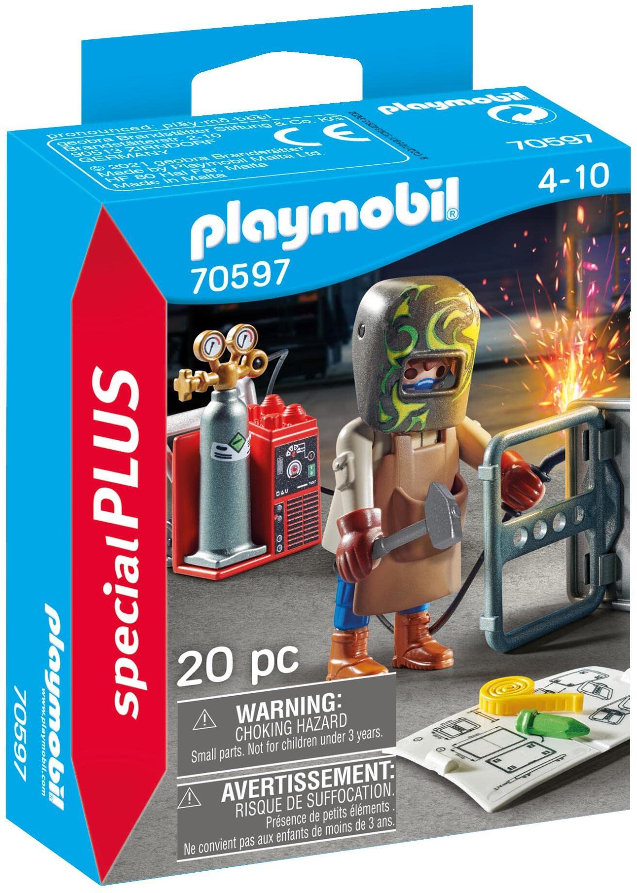 Foto 2 pulgar | Venta Internacional-  Playmobil Special Plus 70597 - Soldador Con Equipo, A Partir De 4 Años