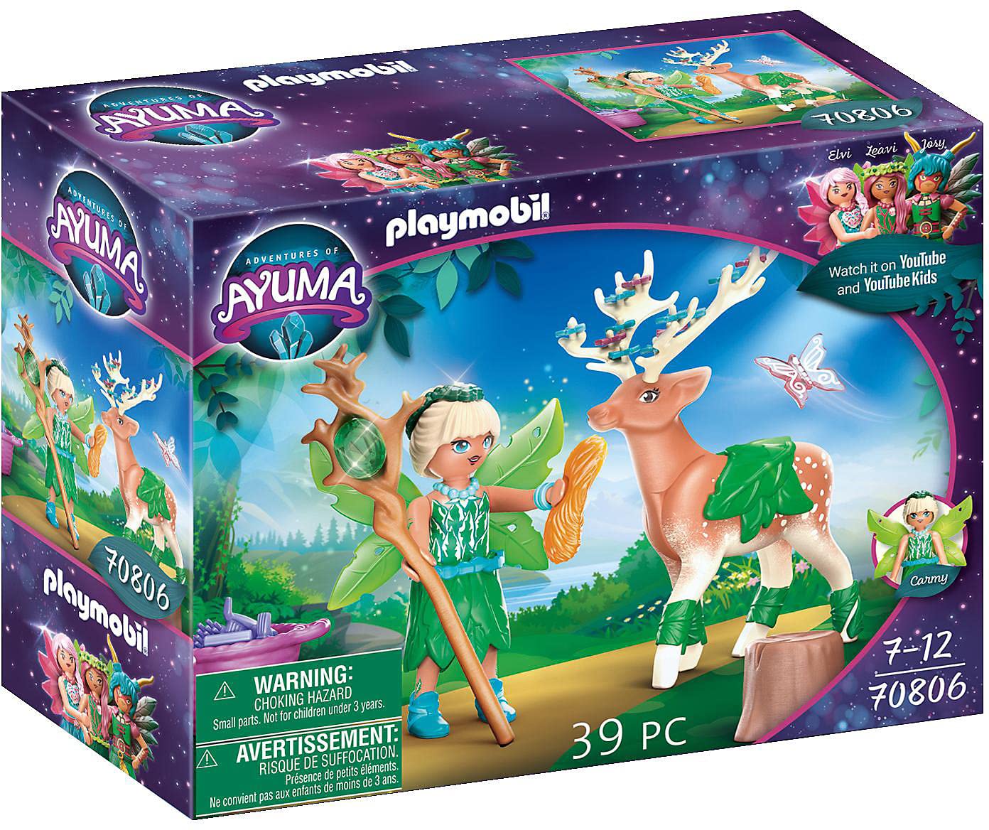 Foto 2 pulgar | Playmobil Adventures Of Ayuma Forest Fairy With Soul Animal - Venta Internacional