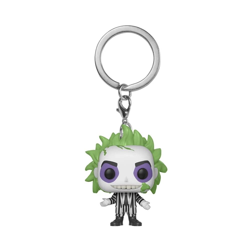 Foto 2 pulgar | Venta Internacional-  Funko- Pop Keychain Beetlejuice Horror S8 Figura Coleccionable, Multicolor (49826)
